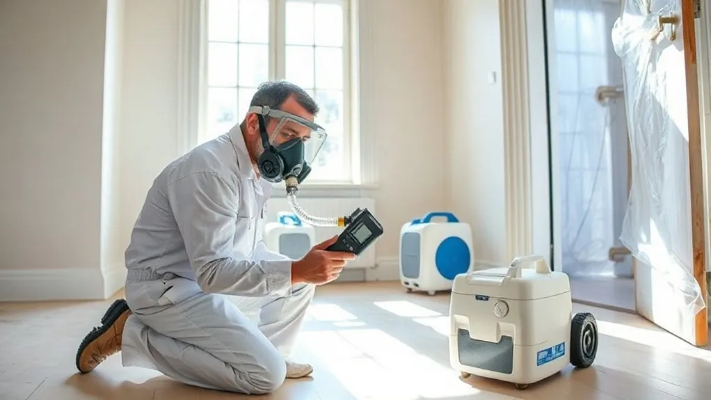 4-Stage Clearance Testing in Nine Elms — HSE-licensed specialists